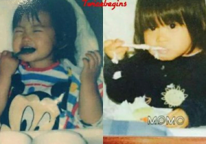 モモ(TWICE)の子供の頃の画像