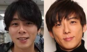 ヨンスと高橋一生の正面比較画像